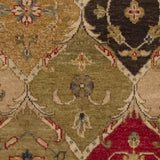 Surya Estate EST-10528 Dark Brown;Dark Red;Ink Blue;Light Blue;Light Brown;Medium Brown;Medium Green;Olive;Tan;Wheat 8' x 11' Rug