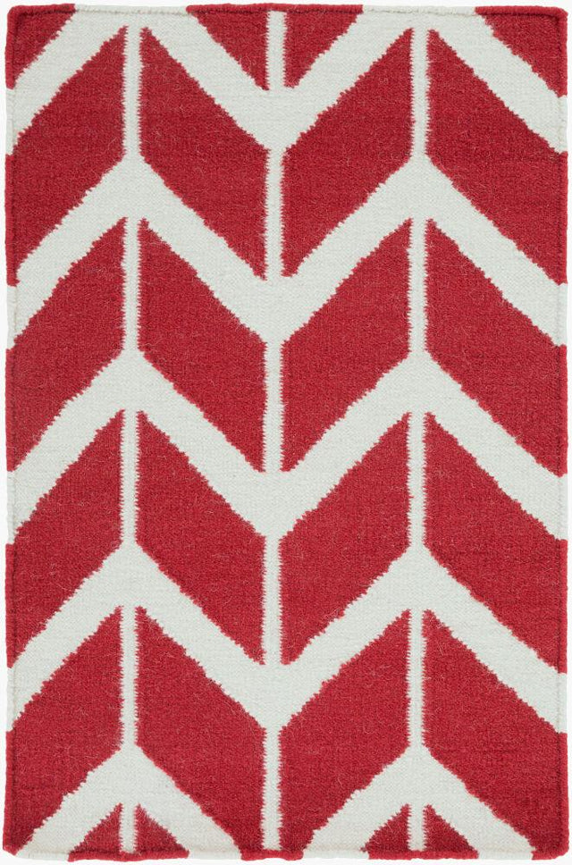 Surya Fallon FAL-1053 Light Beige;Red 8' x 8' Rug