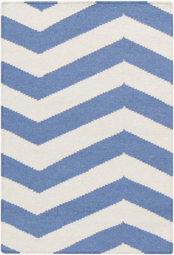 Surya Frontier FT-275 Sky Blue;White 3'6" x 5'6" Rug