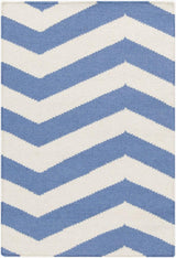 Surya Frontier FT-275 Sky Blue;White 3'6" x 5'6" Rug