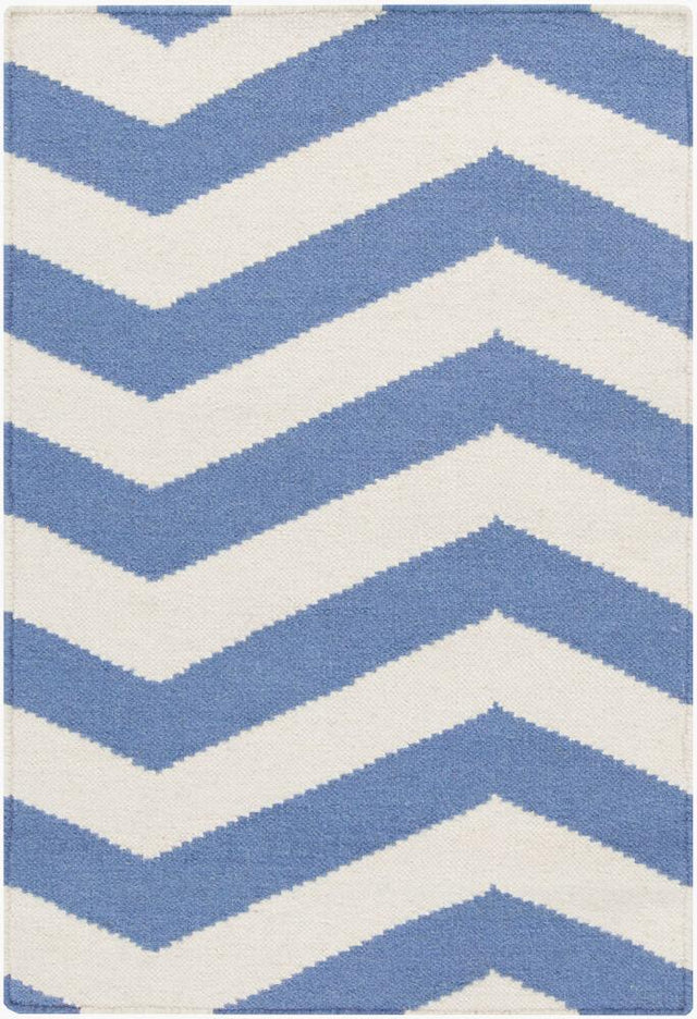 Surya Frontier FT-275 Sky Blue;White 3'6" x 5'6" Rug
