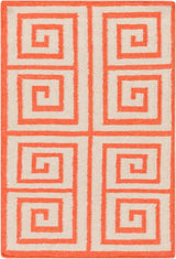 Surya Frontier FT-417 Light Beige;Orange 2' x 3' Rug