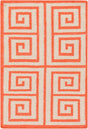 Surya Frontier FT-417 Light Beige;Orange 2' x 3' Rug