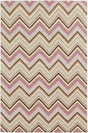 Surya Frontier FT-304 Charcoal;Lavender;Light Beige;Tan 5' x 8' Rug