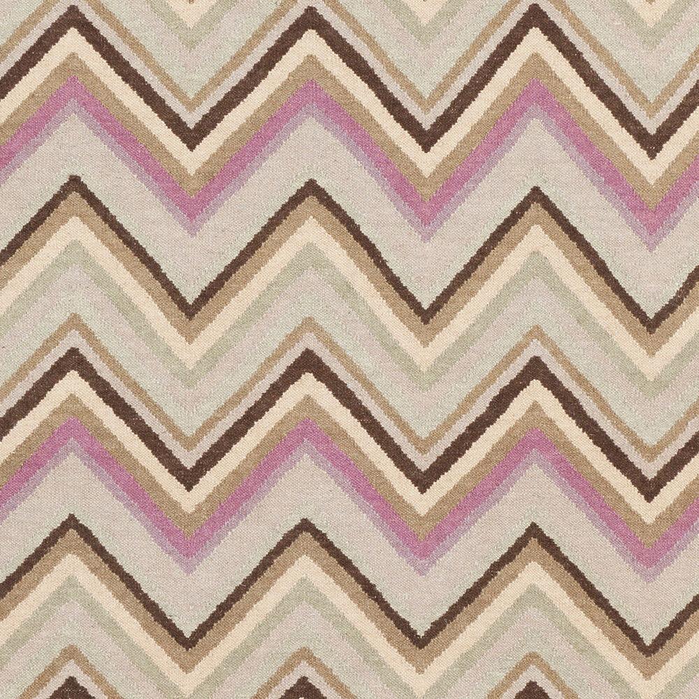 Surya Frontier FT-304 Charcoal;Lavender;Light Beige;Tan 5' x 8' Rug