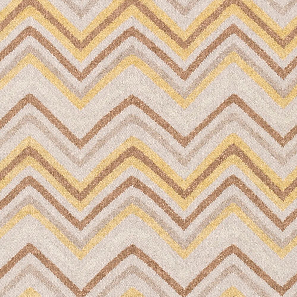 Surya Frontier FT-305 Charcoal;Light Beige;Pale Blue;Tan 2'6" x 8' Rug