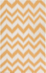 Surya Frontier FT-518 Light Beige;Mustard 2'6" x 8' Rug
