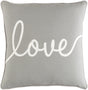 Surya Glyph GLYP-7098 18"H x 18"W Pillow Cover