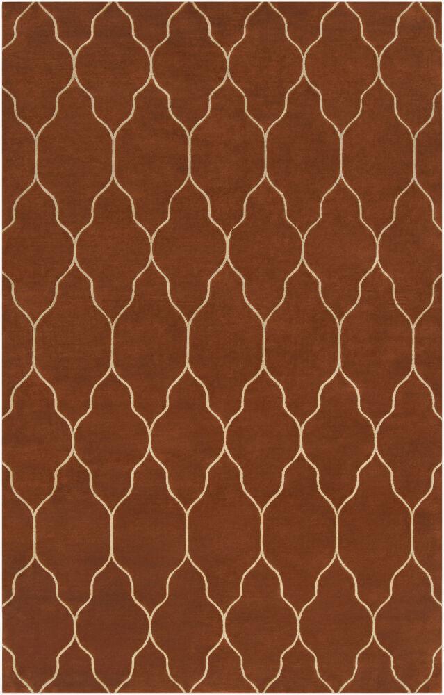 Surya Gates GAT-1006 Brown;Tan 2' x 3' Rug