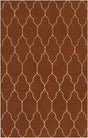 Surya Gates GAT-1006 Brown;Tan 2' x 3' Rug