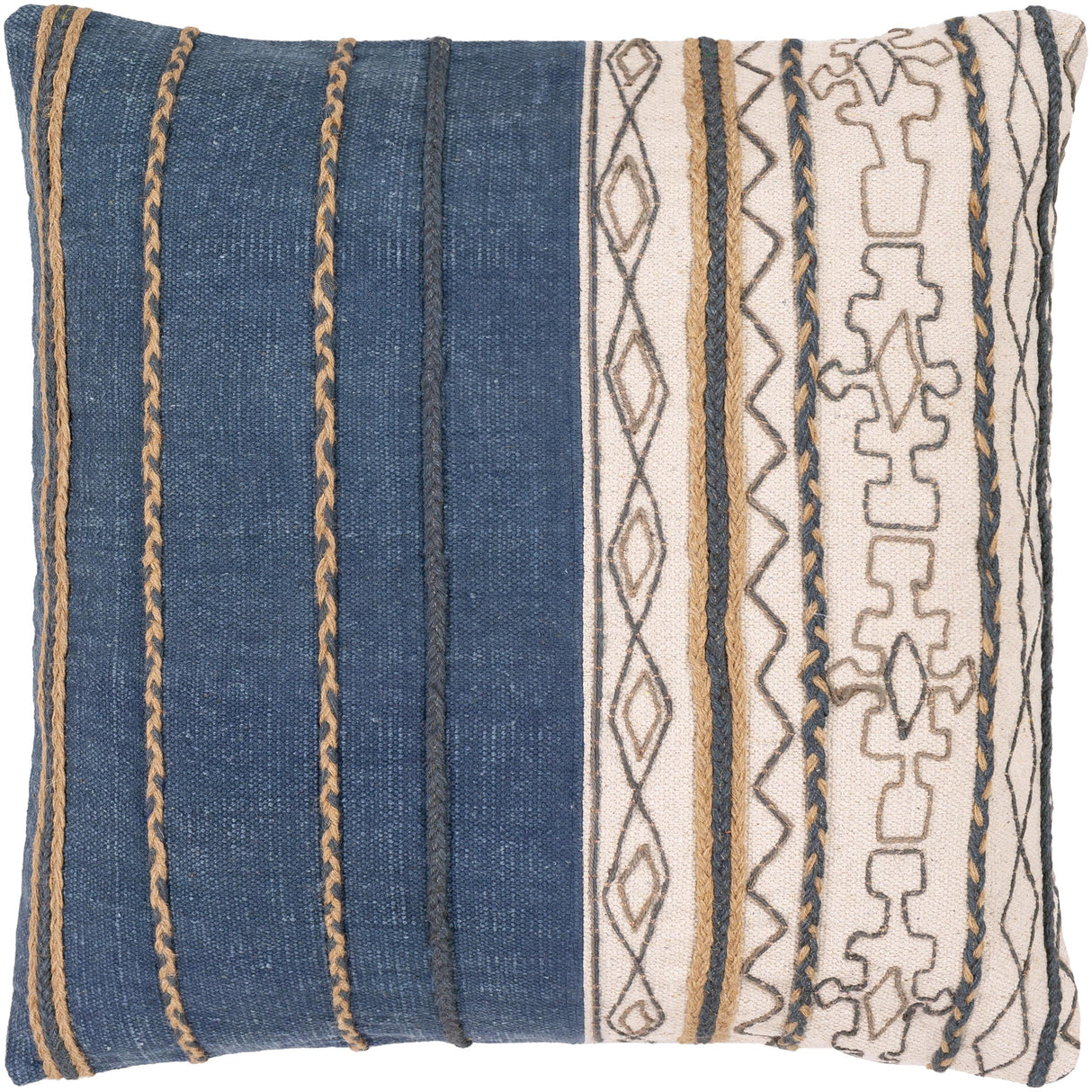 Surya Holston HL-001 20"H x 20"W Pillow Cover