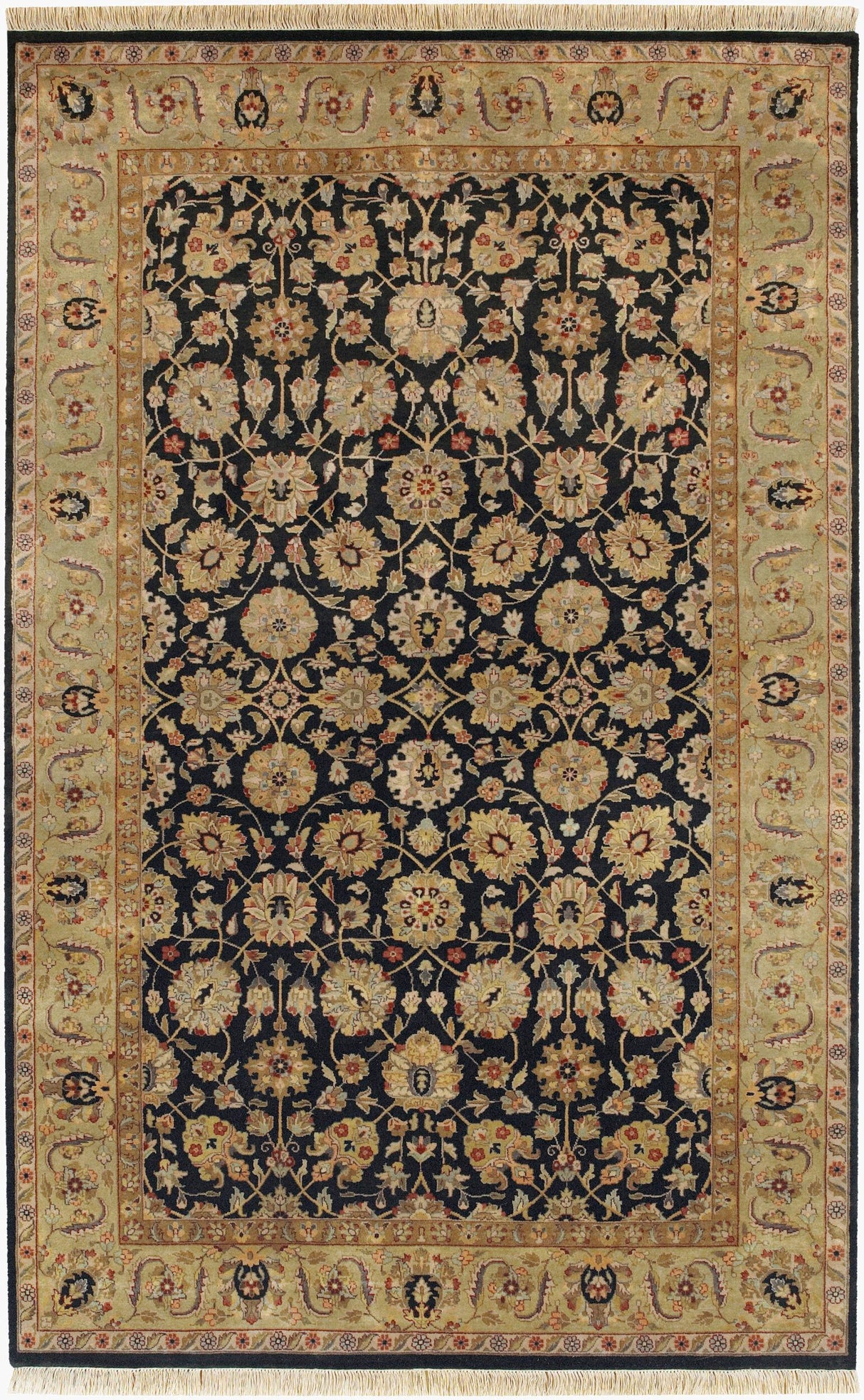 Surya Heirloom HLM-6004 3'6" x 5'6" Handmade Rug