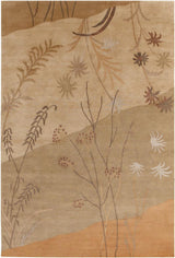 Surya Mugal IN-8056 Brown;Dark Brown;Mustard 9' x 13' Rug