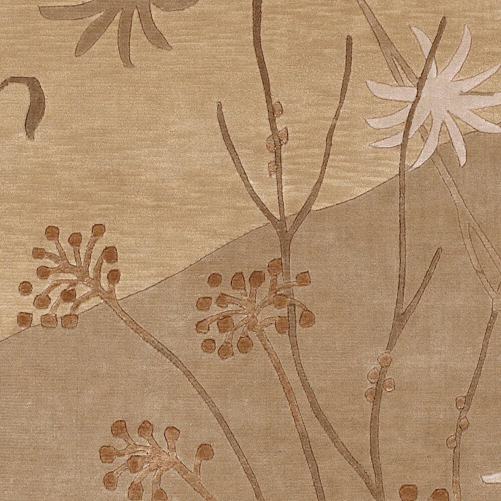 Surya Mugal IN-8056 Brown;Dark Brown;Mustard 9' x 13' Rug