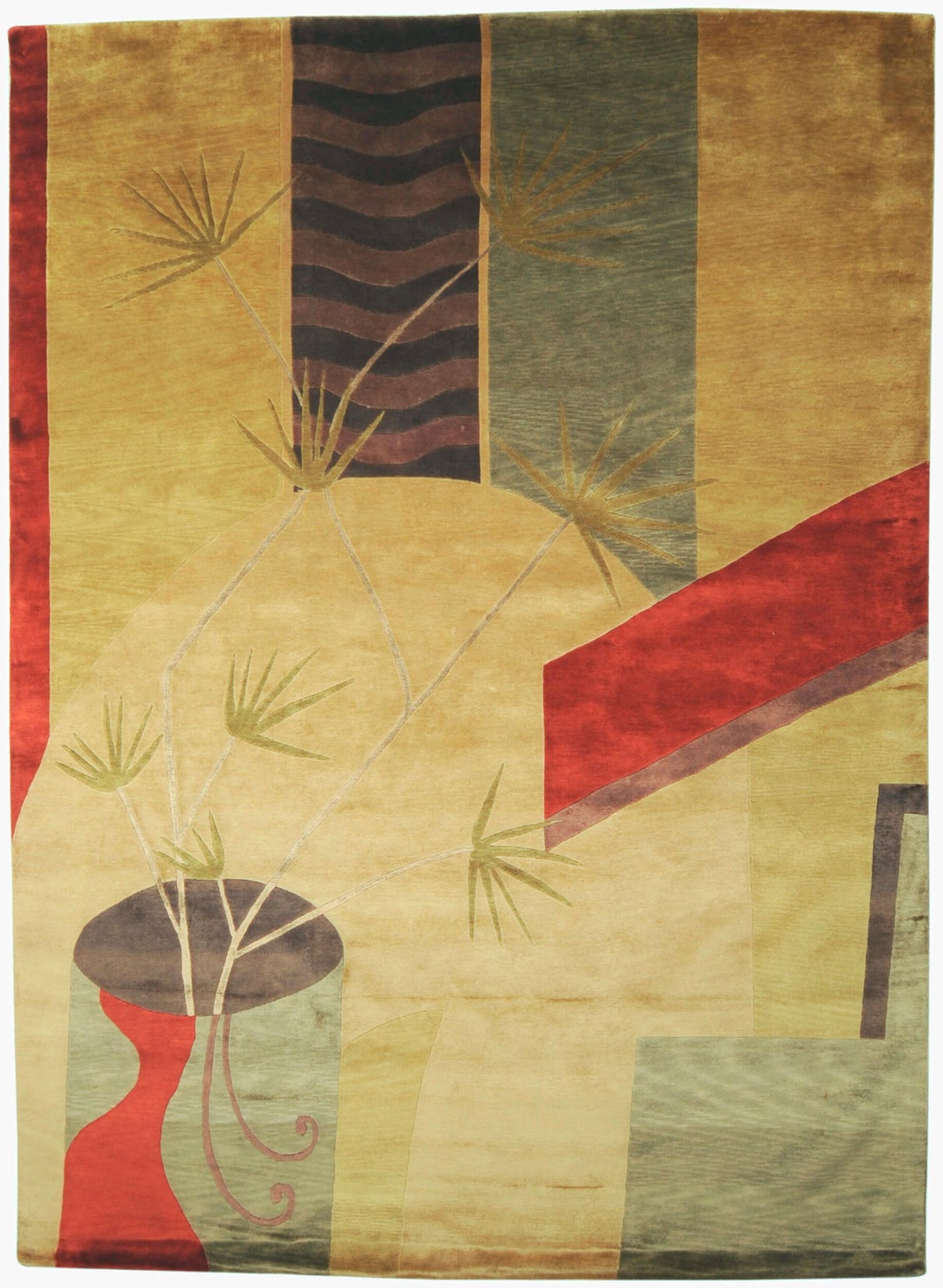 Surya Mugal IN-8066 8' x 11' Handmade Rug