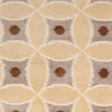 Surya Mugal IN-8595 Brown;Dark Brown;Ivory;Mustard 2' x 3' Rug