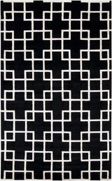 Surya Mugal IN-8594 Black;White 8' x 11' Rug