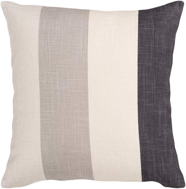 Surya Simple Stripe JS-011 22"H x 22"W Pillow Kit