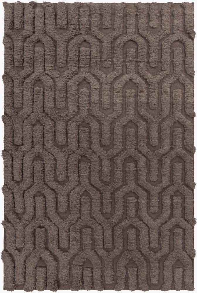 Surya Kabru KAB-8004 Charcoal 5' x 8' Rug
