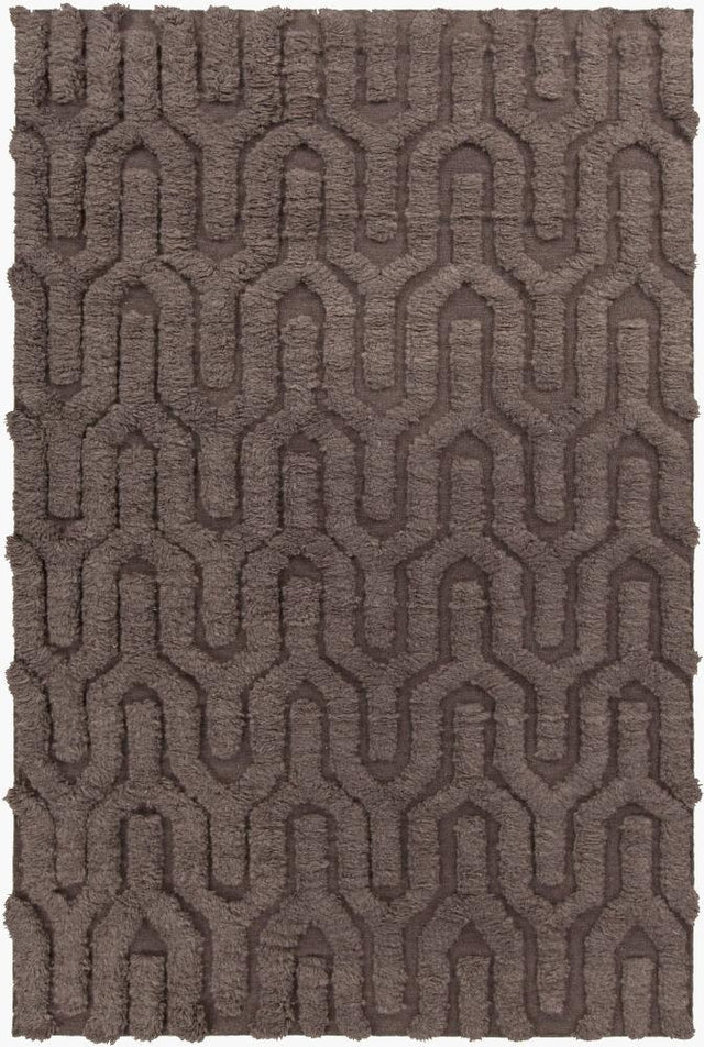 Surya Kabru KAB-8004 Charcoal 5' x 8' Rug