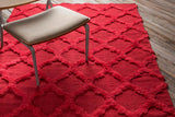 Surya Kabru KAB-8008 Red 3'6" x 5'6" Rug