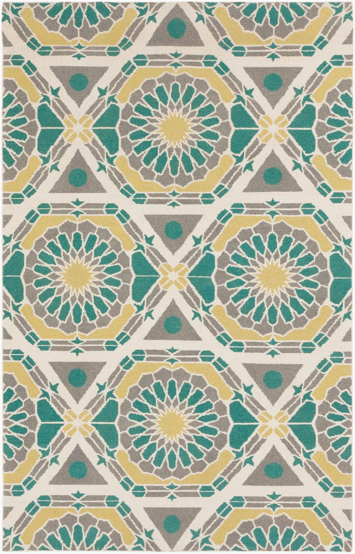 Surya Kaleidoscope KAL-8001 2'6" x 8' Handmade Rug