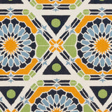 Surya Kaleidoscope KAL-8002 Burnt Orange;Dark Blue;Grass Green;Ivory;Light Blue 8' x 11' Rug