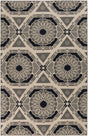 Surya Kaleidoscope KAL-8004 Beige;Charcoal;Gray;Navy 2'6" x 8' Rug