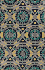 Surya Kaleidoscope KAL-8005 2'6" x 8' Handmade Rug