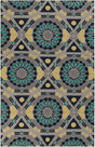 Surya Kaleidoscope KAL-8005 2'6" x 8' Handmade Rug