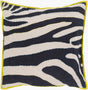 Surya Zebra LD-042 22"H x 22"W Pillow Cover