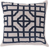 Surya Chinese Gate LD-054 18"H x 18"W Pillow Cover