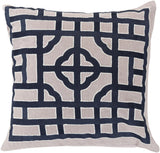 Surya Chinese Gate LD-054 22"H x 22"W Pillow Kit