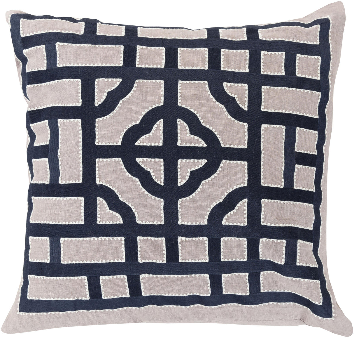 Surya Chinese Gate LD-054 22"H x 22"W Pillow Cover