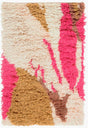 Surya Liona LIO-9001 Dark Brown;Light Pink;Mustard;Pink 8' x 11' Rug