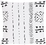 Surya Mud Cloth MDC-001 18"H x 18"W Pillow Kit