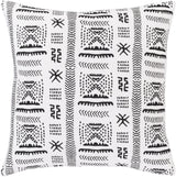 Surya Mud Cloth MDC-005 18"H x 18"W Pillow Cover