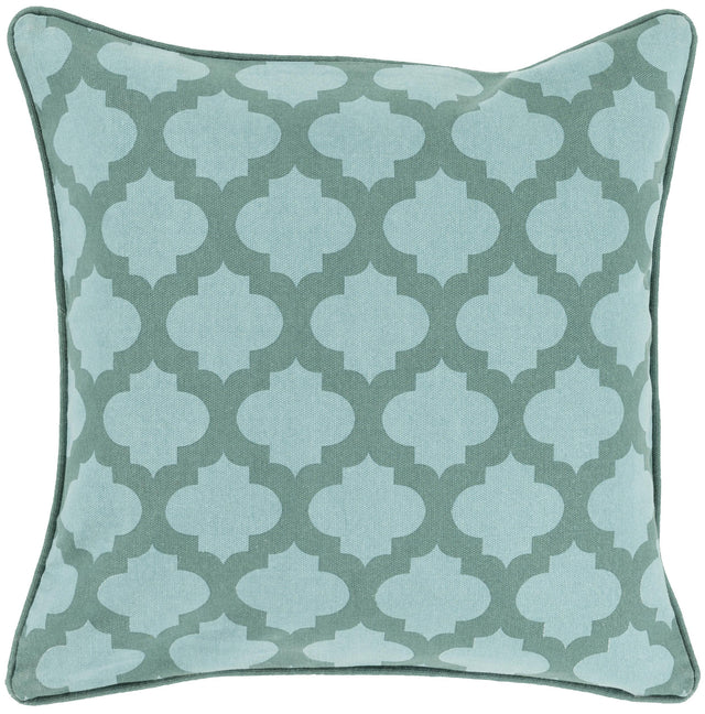 Surya Morrocan Printed Lattice MPL-003 22"H x 22"W Pillow Cover