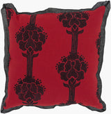 Surya Decorative Pillows P-0013 18"L x 18"W Pillow