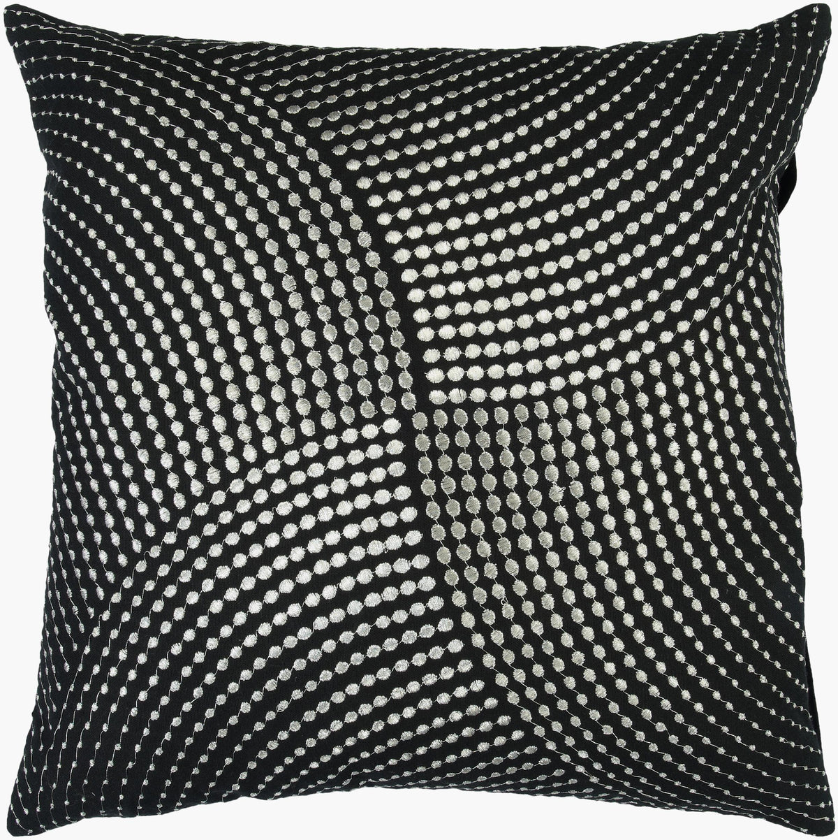 Surya Midnight P-0223 22"L x 22"W Pillow