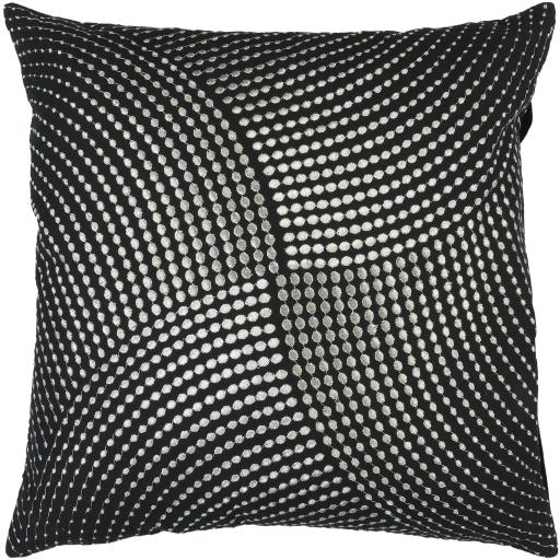 Surya Midnight P-0223 22"H x 22"W Pillow Cover