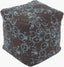 Surya Peddle Power PDPF-001 18"H x 18"W x 18"D Pouf