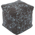 Surya Peddle Power PDPF-001 18"H x 18"W x 18"D Pouf