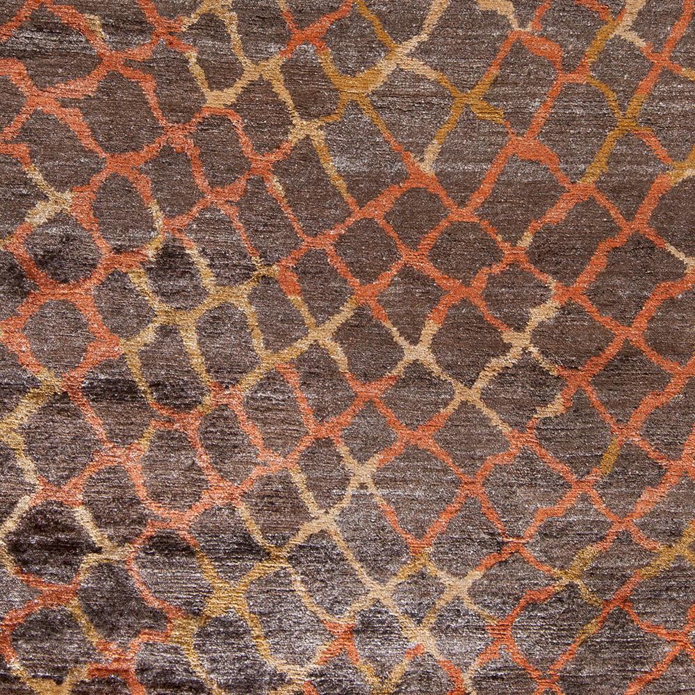 Surya Platinum PLAT-9019 Black;Dusty Sage;Medium Brown;Rust 8' x 11' Rug