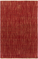 Surya Scarlet SCL-1001 Beige;Red 2' x 3' Rug