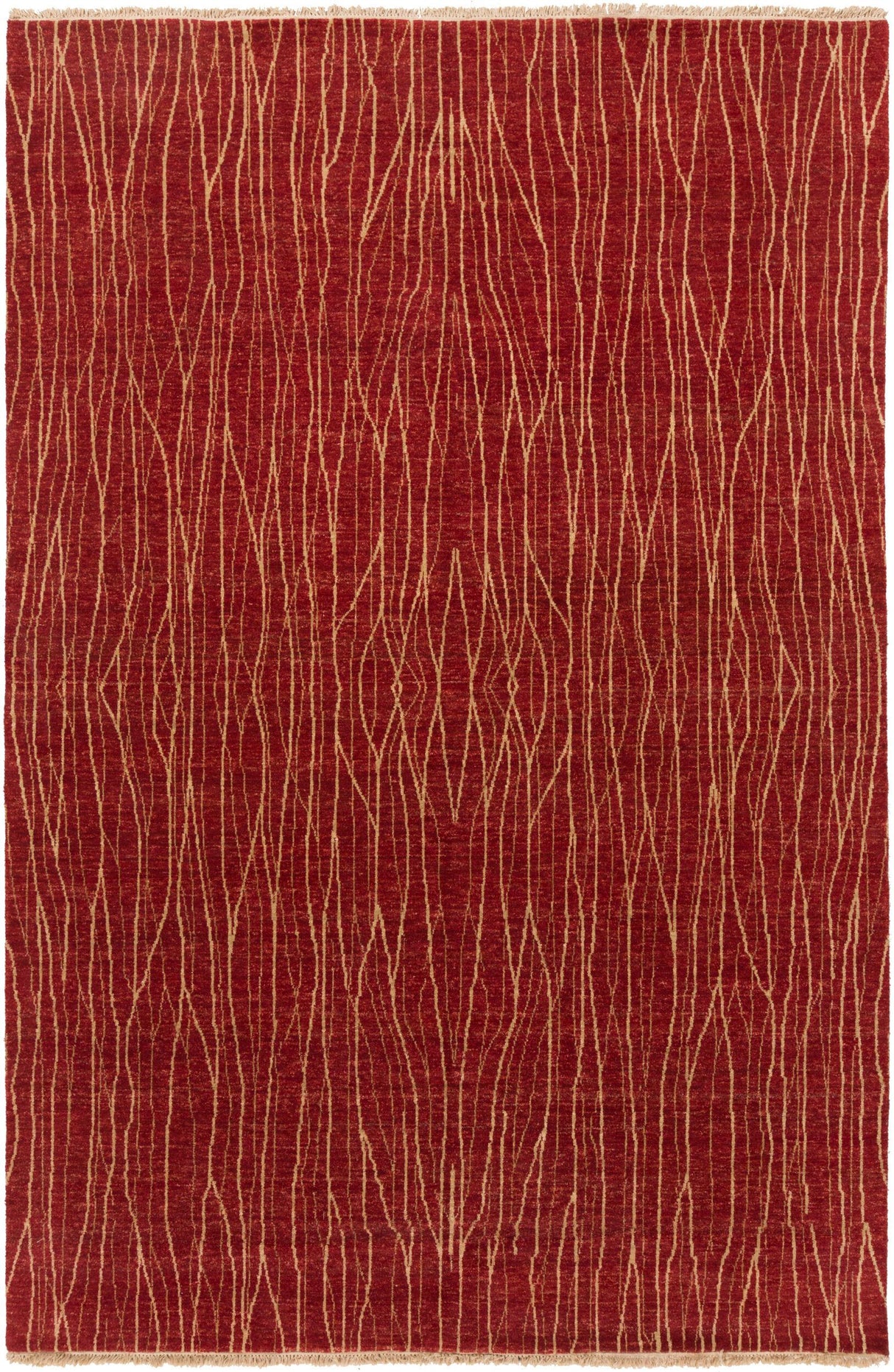 Surya Scarlet SCL-1001 6' x 9' Handmade Rug
