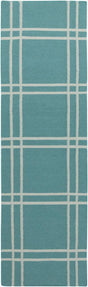 Surya Sheffield Market SFM-8004 Deep Teal;Pale Blue 2' x 3' Rug