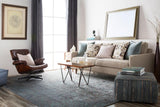 Surya Shibui SH-1208 Black;Charcoal 5' x 8' Rug