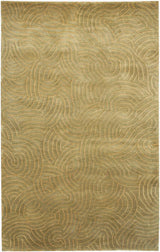 Surya Shibui SH-7411 Dusty Sage;Mustard;Olive 2' x 3' Rug