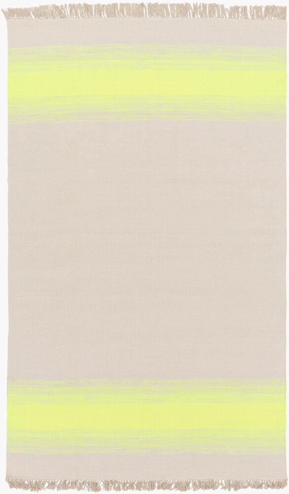 Surya Shine SHN-2002 Seafoam;Yellow 4' x 6' Rug